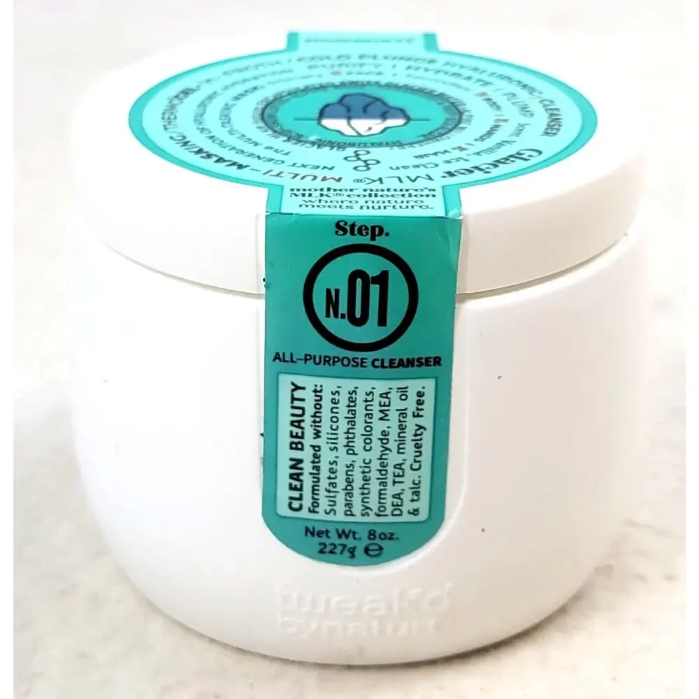 Tweak’d Glacier MLK Hyaluronic Cleanser Mask 8oz NEW